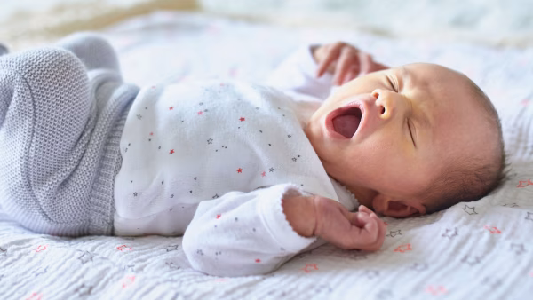 Baby oververmoeid